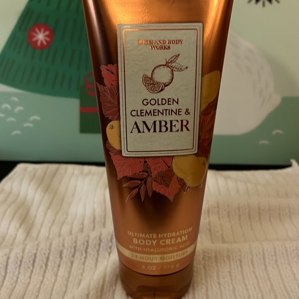 Golden Clementine & Amber Body Cream